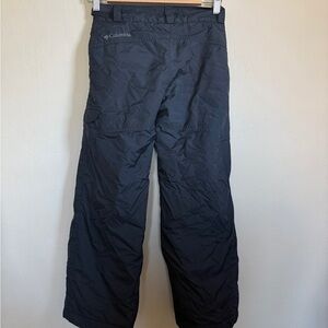 Columbia Black Kids Snow Pants 7 8